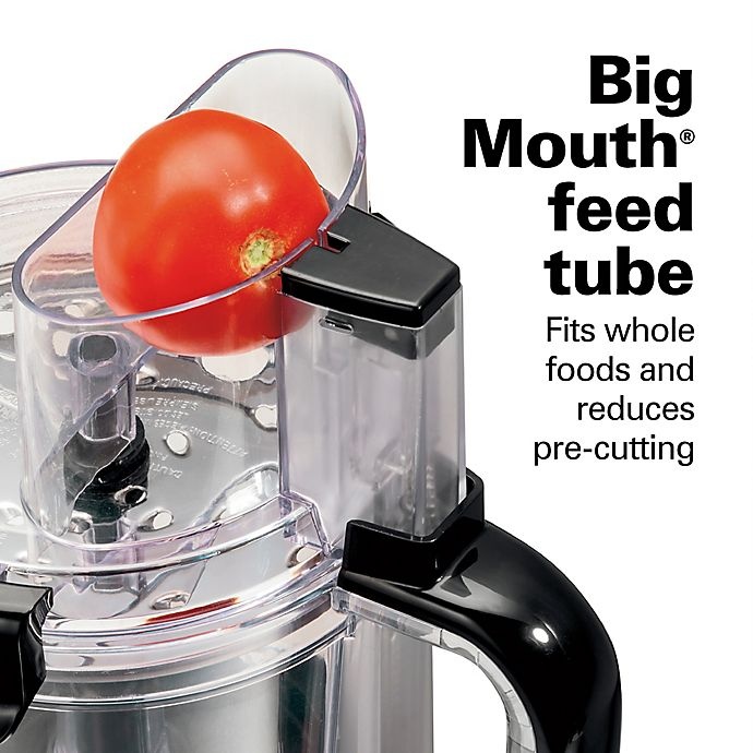 slide 4 of 7, Hamilton Beach Stack & Snap 12-Cup Food Processor, 1 ct