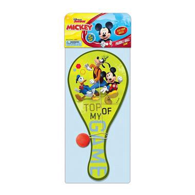slide 1 of 1, Ja-Ru Mickey & Friends Paddle Ball, 1 ct