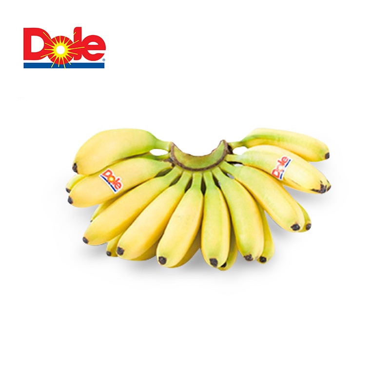 slide 1 of 1, Del Monte Conventional Baby Bananas, 1 ct