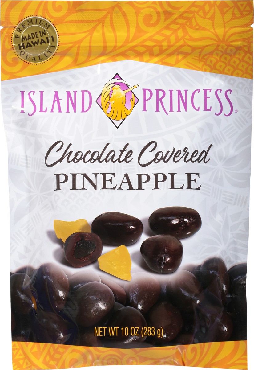 slide 5 of 9, Island Princess Chocolate Covered Pineapple - 10 OZ, 10 oz