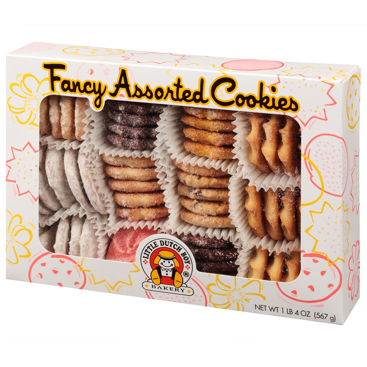 slide 2 of 11, Little Dutch Boy Bakery Fancy Assorted Cookies, 1 lb 4 oz