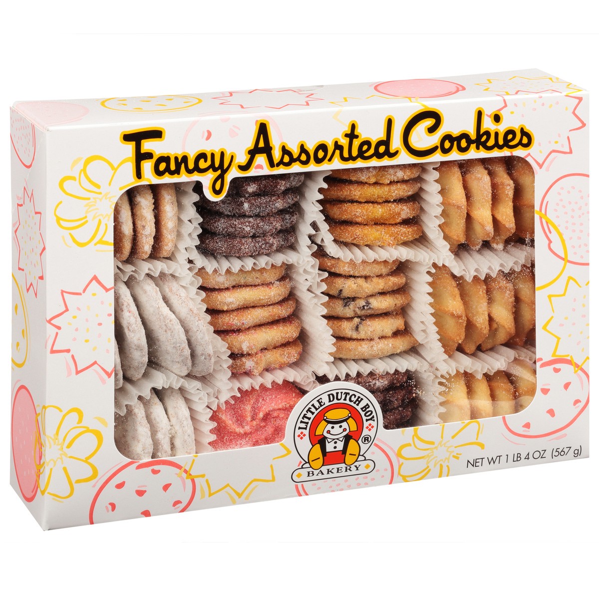 slide 9 of 11, Little Dutch Boy Bakery Fancy Assorted Cookies, 1 lb 4 oz
