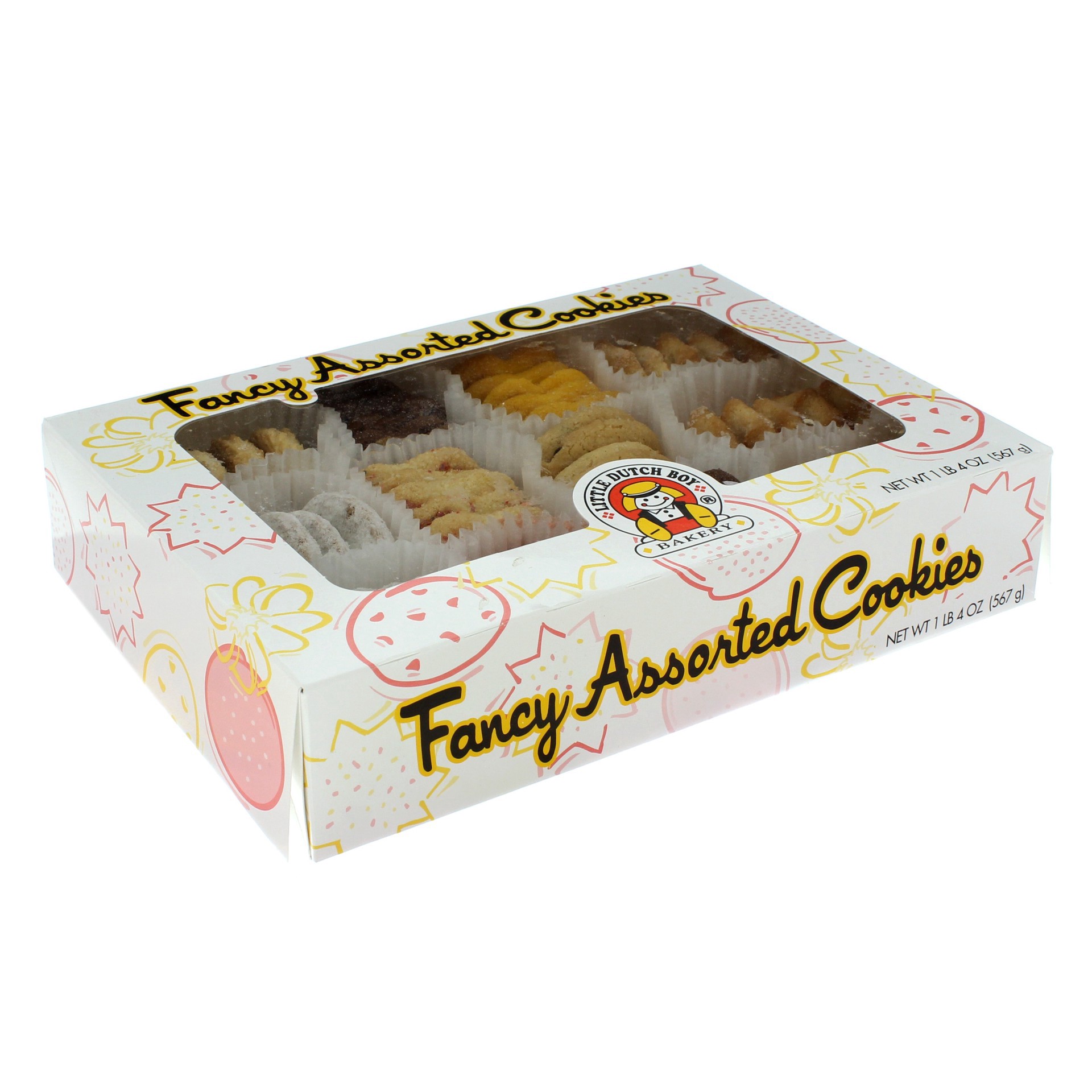 slide 1 of 11, Little Dutch Boy Bakery Fancy Assorted Cookies, 1 lb 4 oz