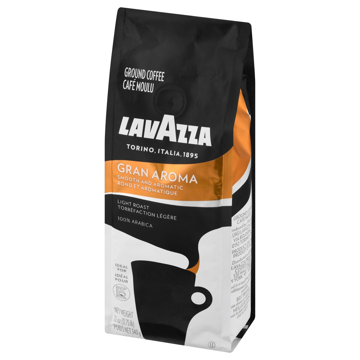 slide 10 of 10, Lavazza Light Roast Ground Costiera Gran Aroma Coffee 12 oz, 12 oz