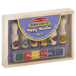 Melissa & Doug Happy Handle Stamps Set - Each