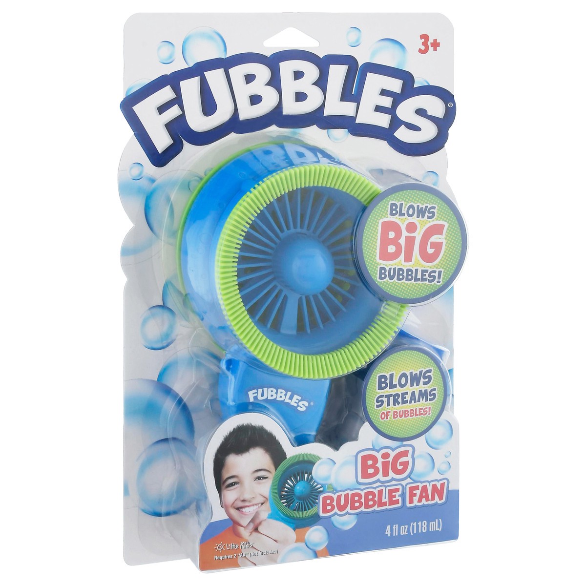 slide 2 of 9, Fubbles Big Bubble Fan, 4 fl oz