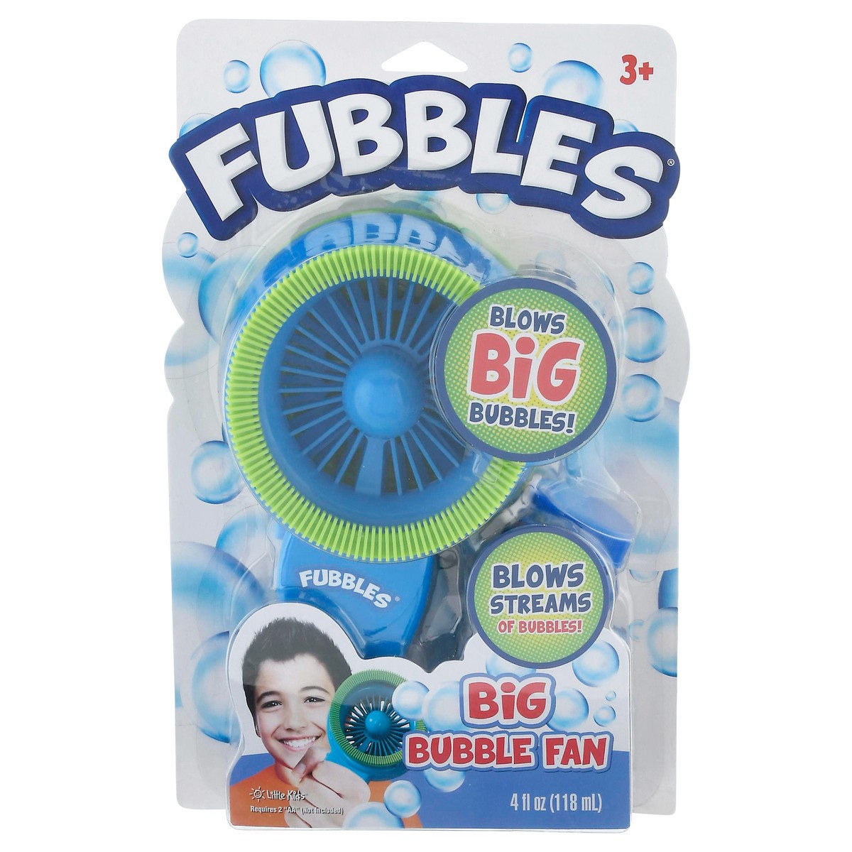 slide 9 of 9, Fubbles Big Bubble Fan, 4 fl oz