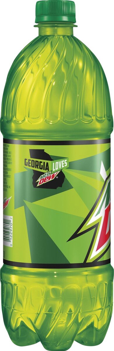 slide 2 of 4, Mountain Dew Soda, Citrus, 1 liter