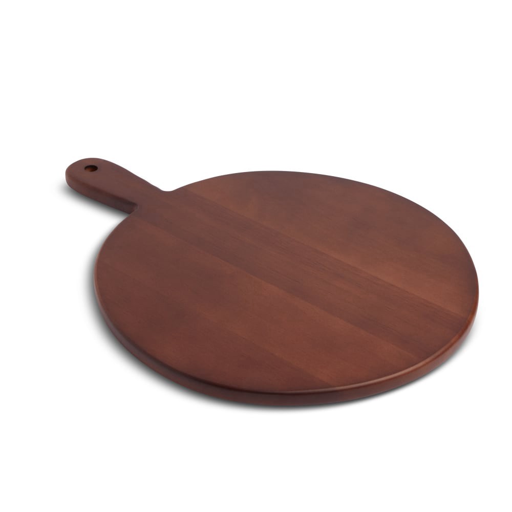 slide 2 of 2, Core Home Organic Round Paddle Board Walnut Stain, 1 ct