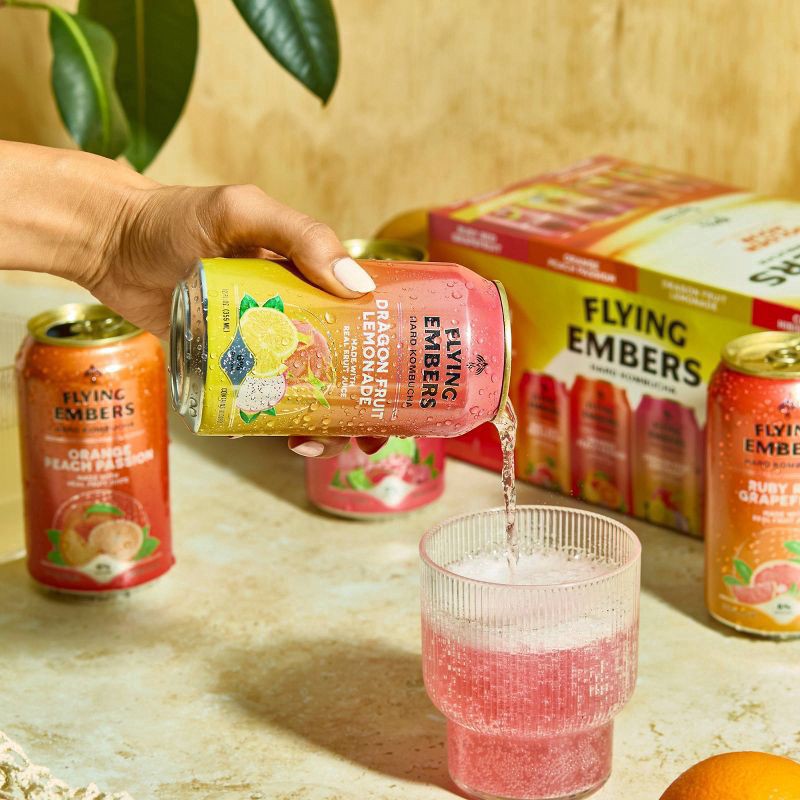 slide 3 of 3, Flying Embers Golden Hour 6% Variety - 8pk/12 fl oz Cans, 8 ct; 12 oz