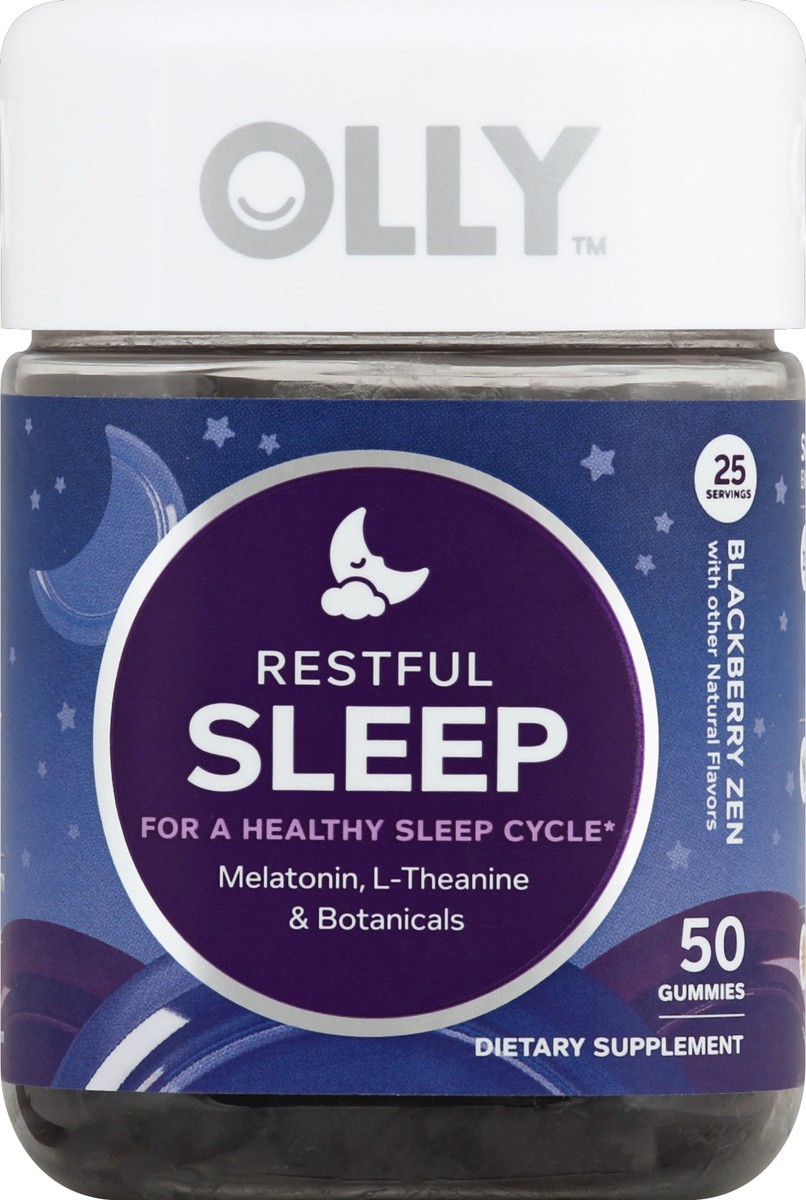 slide 3 of 6, Olly Restful Sleep 50 ea, 50 ct