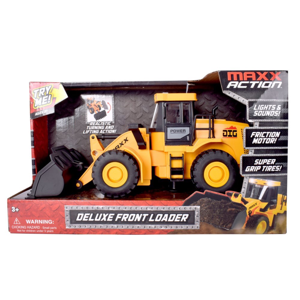 slide 1 of 2, Maxx Action™ Deluxe Front Loader, 1 ct