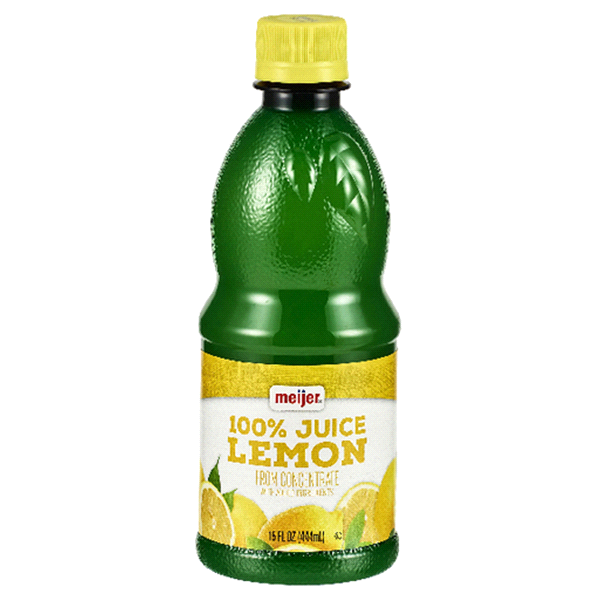 slide 1 of 9, Meijer 100% Lemon Juice - 15 oz, 15 oz