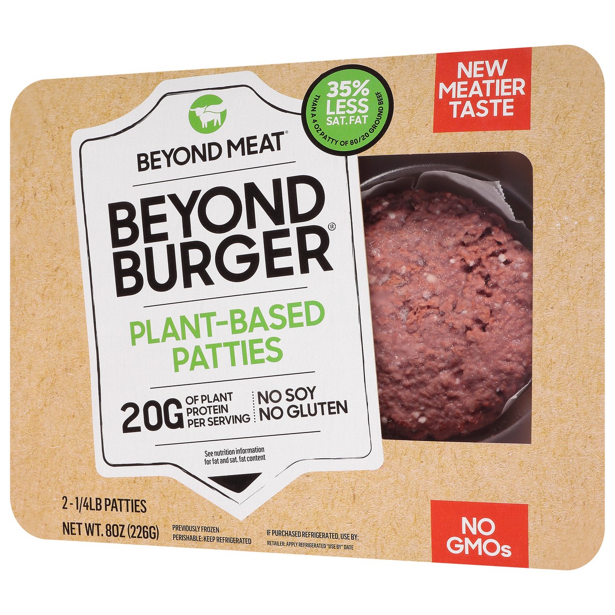 slide 7 of 9, Beyond Meat Beyond Burger, 8 oz