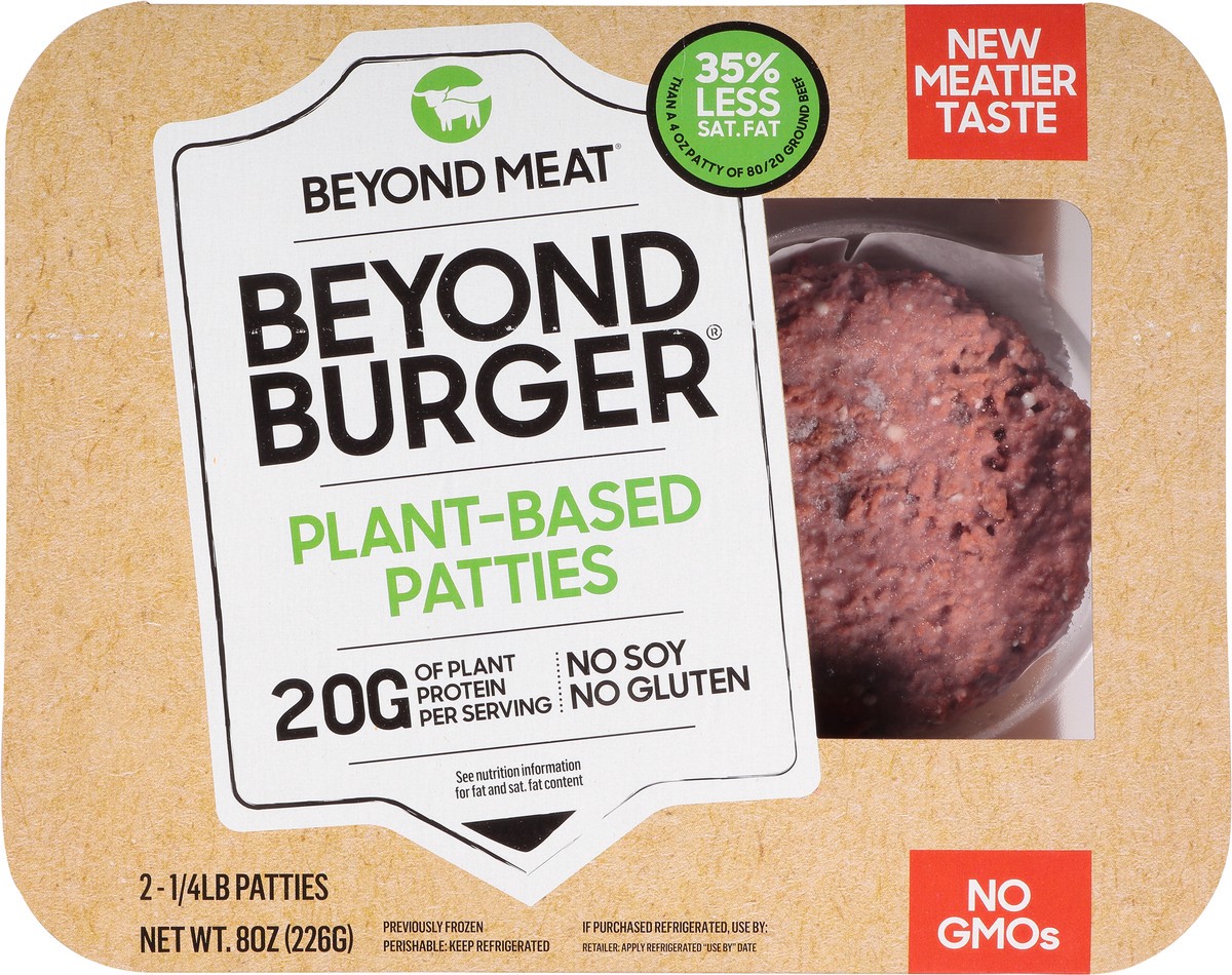 slide 2 of 9, Beyond Meat Beyond Burger, 8 oz