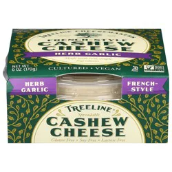 Treeline French-Style Herb Garlic Cashew Cheese 6 oz
