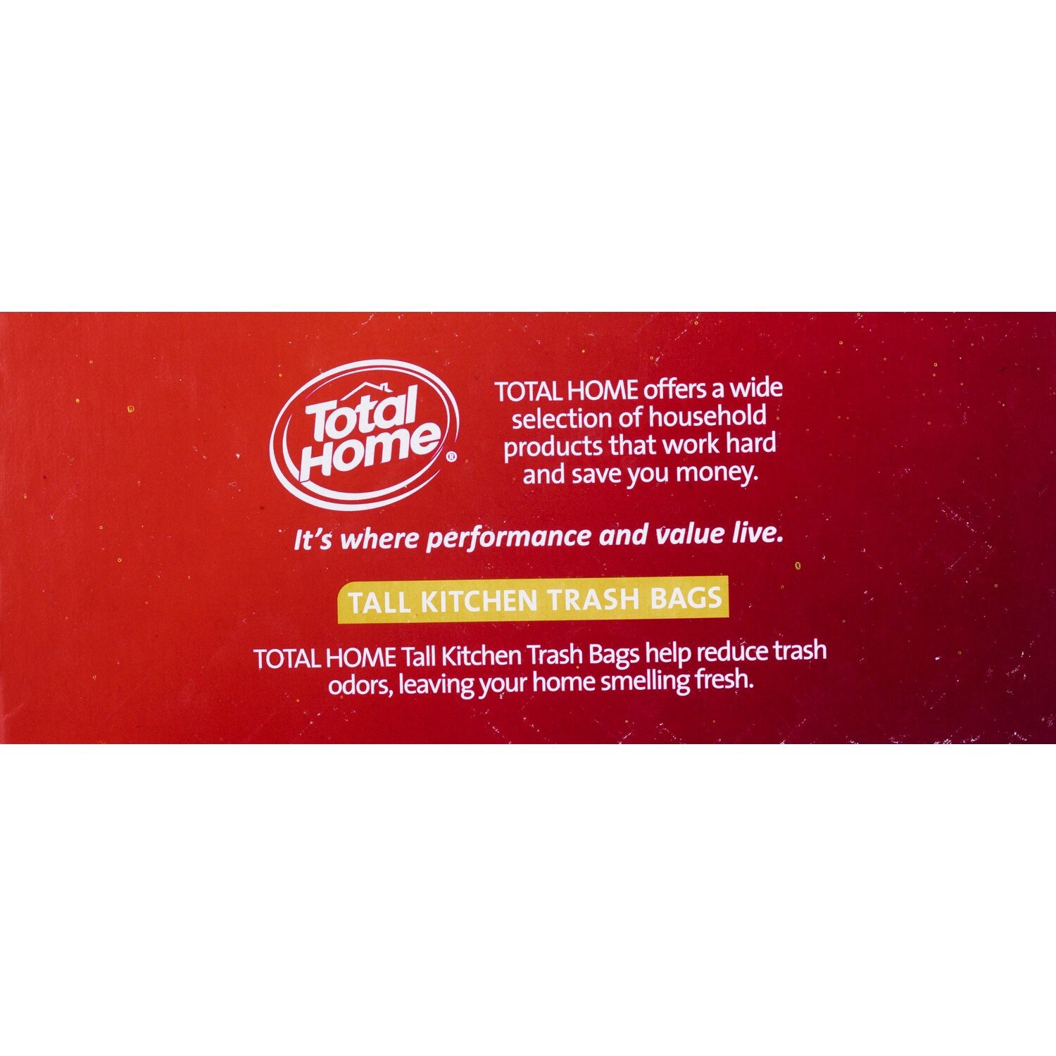 slide 4 of 6, Total Home 13 Gallon Tall Kitchen Trash Bags, Fresh Scent, 45 Ct, 45 ct