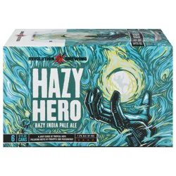 Revolution Brewing Hazy India Pale Ale Hazy Hero Beer 6 x 12 fl oz Cans