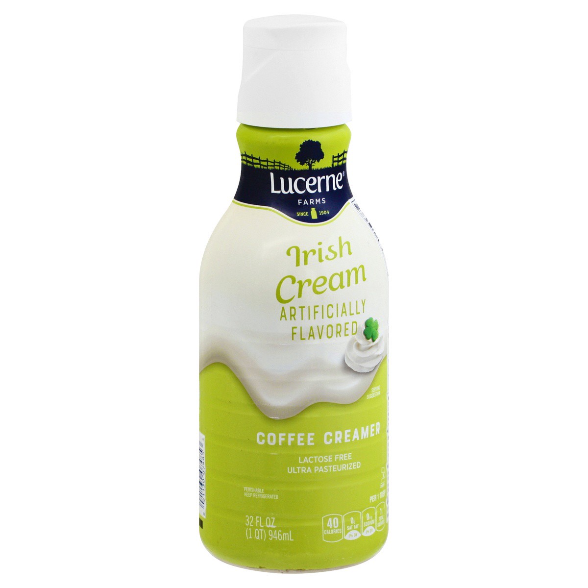 slide 4 of 9, Lucerne Dairy Farms Irish Cream Coffee Creamer, 32 oz