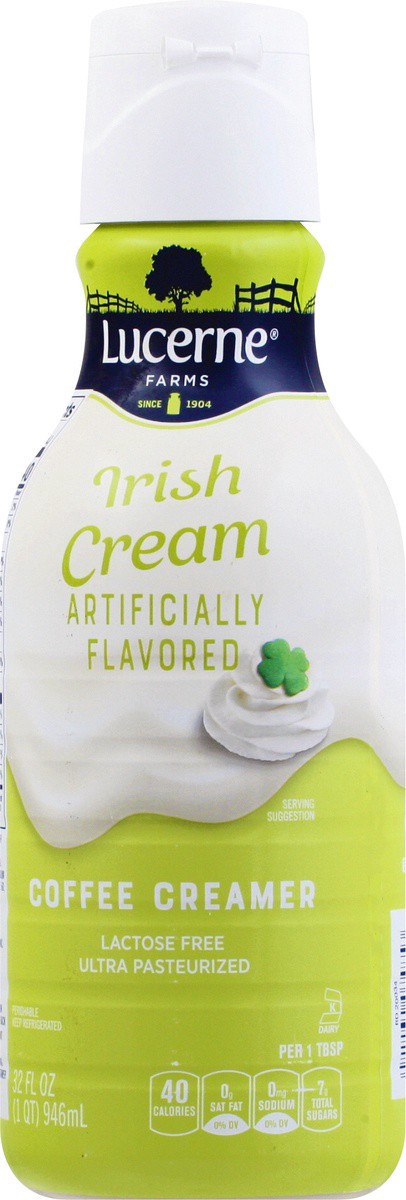 slide 7 of 9, Lucerne Dairy Farms Irish Cream Coffee Creamer, 32 oz