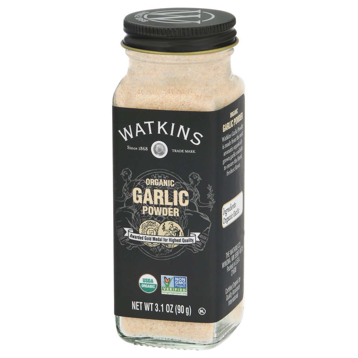 slide 2 of 9, Watkins Orgnc Garlic Powder, 3.1 oz