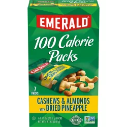 Emerald Cashews & Almonds with Pineapple 100 Calorie Packs