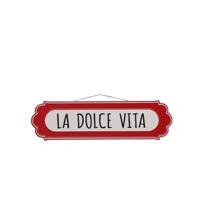 slide 1 of 3, La Dolce Vita Wall Sign By Ashland, 30 in x 8.5 in