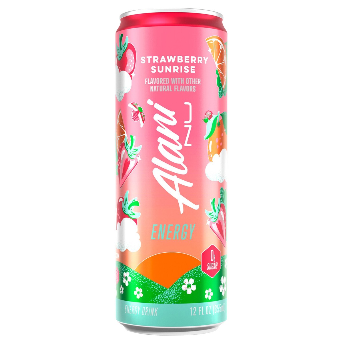 slide 1 of 9, Alani Nu Strawberry Sunrise Energy Drink - 12 Fl. Oz., 12 fl oz