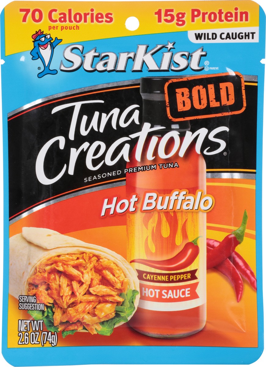 slide 4 of 9, StarKist Tuna Creations Bold Seasoned Premium Hot Buffalo Tuna 2.6 oz, 2.6 oz