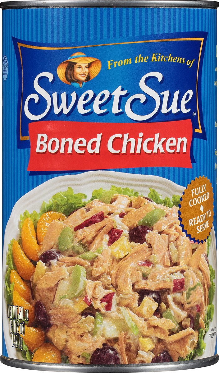 slide 4 of 9, Sweet Sue Boned Chicken, 50 oz