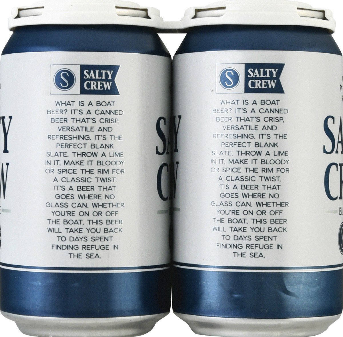 slide 5 of 9, Coronado Salty Crew Blonde Ale 6pk 12oz Cans, 72 oz