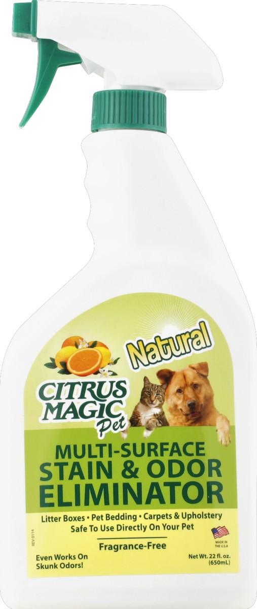 slide 2 of 2, Citrus Magic Stain & Odor Eliminator 22 oz, 22 oz