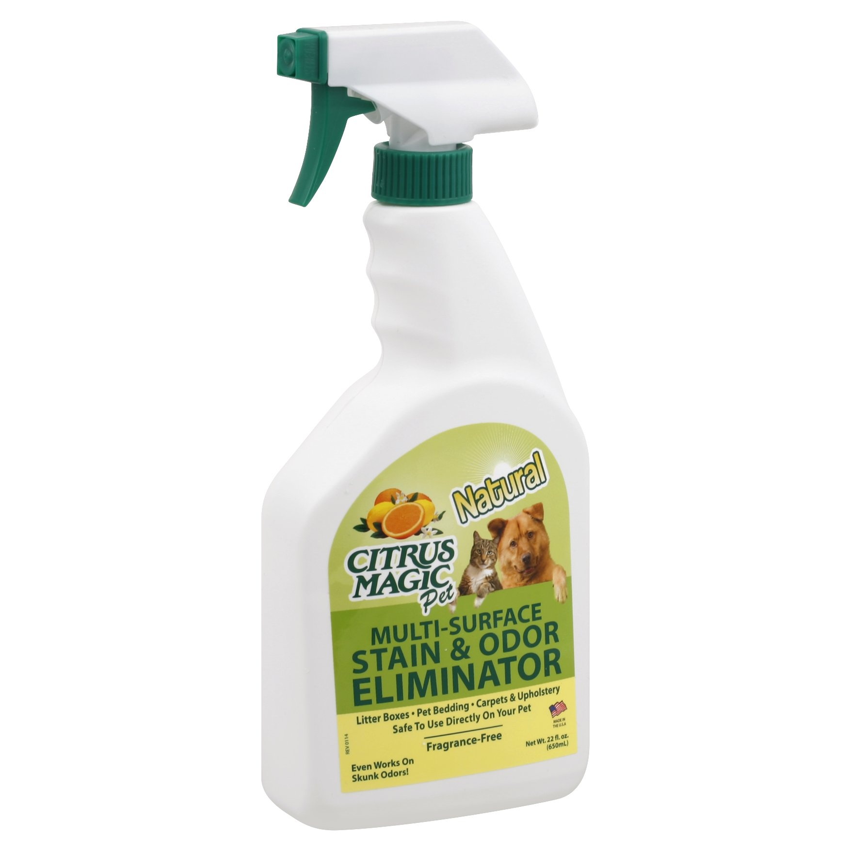 slide 1 of 2, Citrus Magic Stain & Odor Eliminator 22 oz, 22 oz