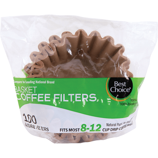 slide 1 of 1, Best Choice Natural Coffee Filters Bag - 100 ct, 100 ct