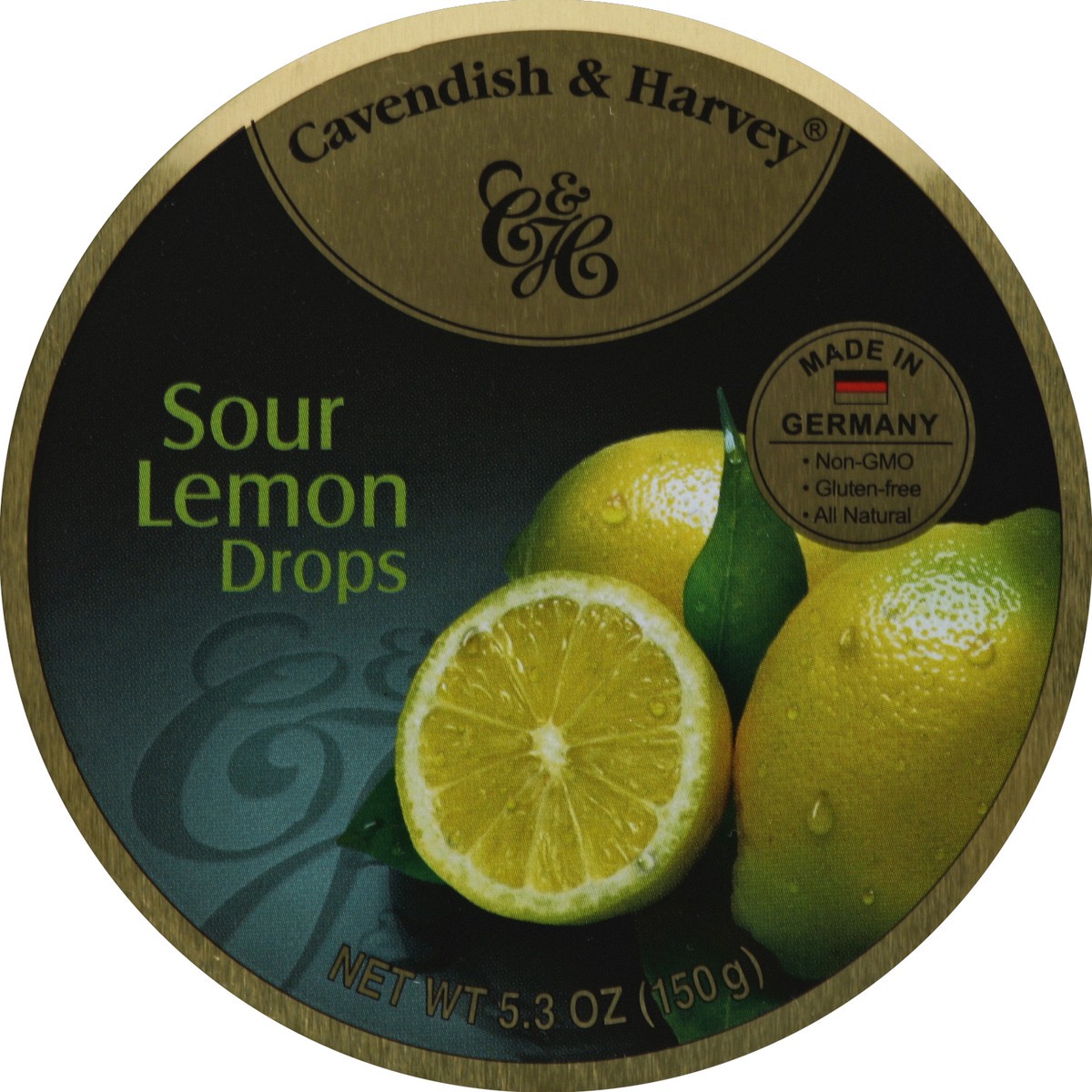 slide 2 of 3, Cavendish & Harvey Sour Lemon Drops 5.3 oz, 5.3 oz