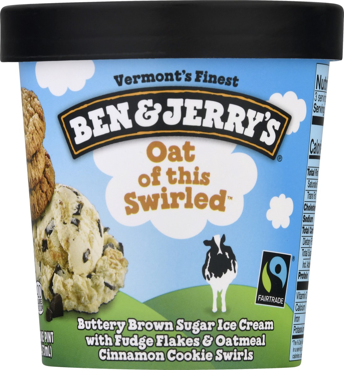 slide 8 of 9, Ben & Jerry's Ice Cream Oat of This Swirled™, 16 oz, 16 oz