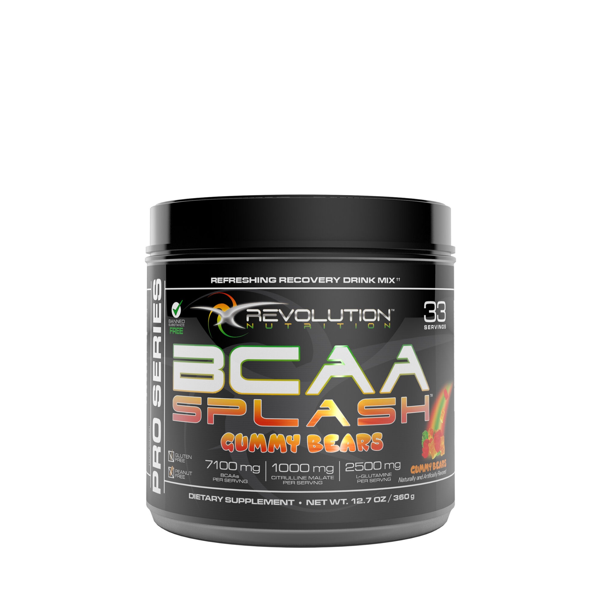 slide 1 of 1, Revolution Nutrition BCAA Splash- Gummy Bears, 1 ct