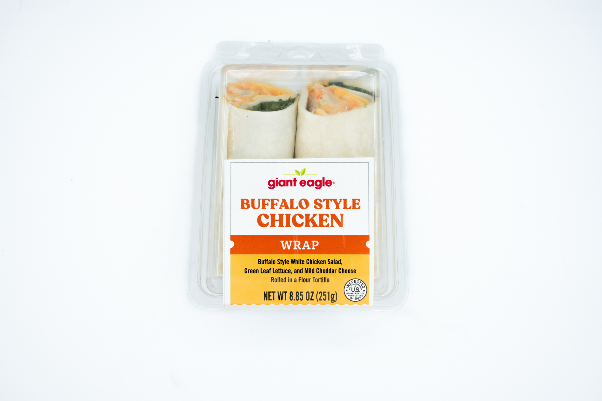 slide 1 of 1, Ge Buffalo Chicken Wrap, 1 ct