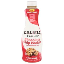 Califia Farms Chocolate Chip Cookie Almond Creamer 25.4 fl oz