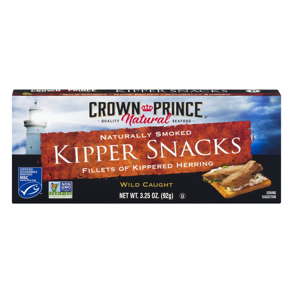 slide 1 of 1, Crown Prince Kipper Snack, 3.25 oz