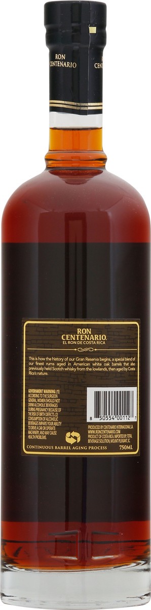 slide 6 of 9, Ron Centenario Gran Reserva Rum 750 ml, 750 ml