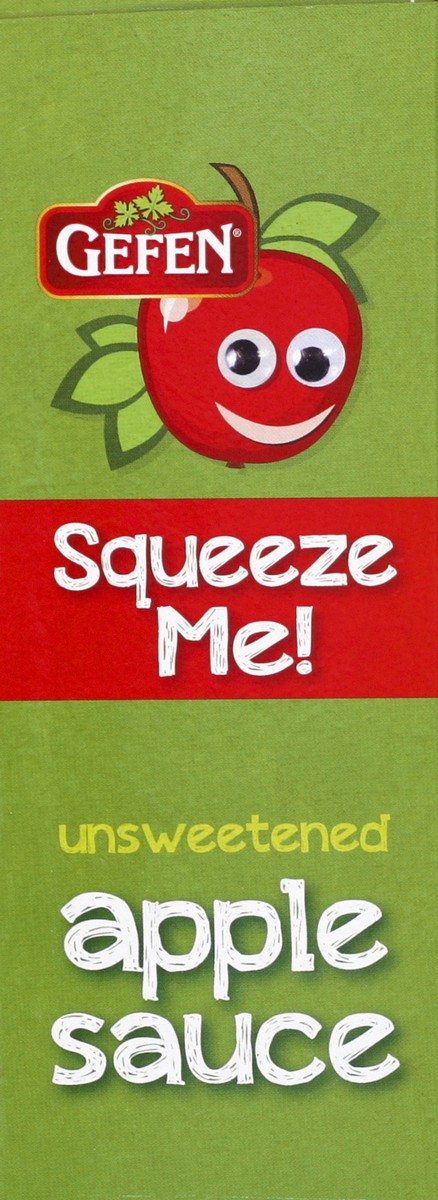 slide 4 of 4, Gefen Unsweetened Applesauce Pouches, 12.68 oz