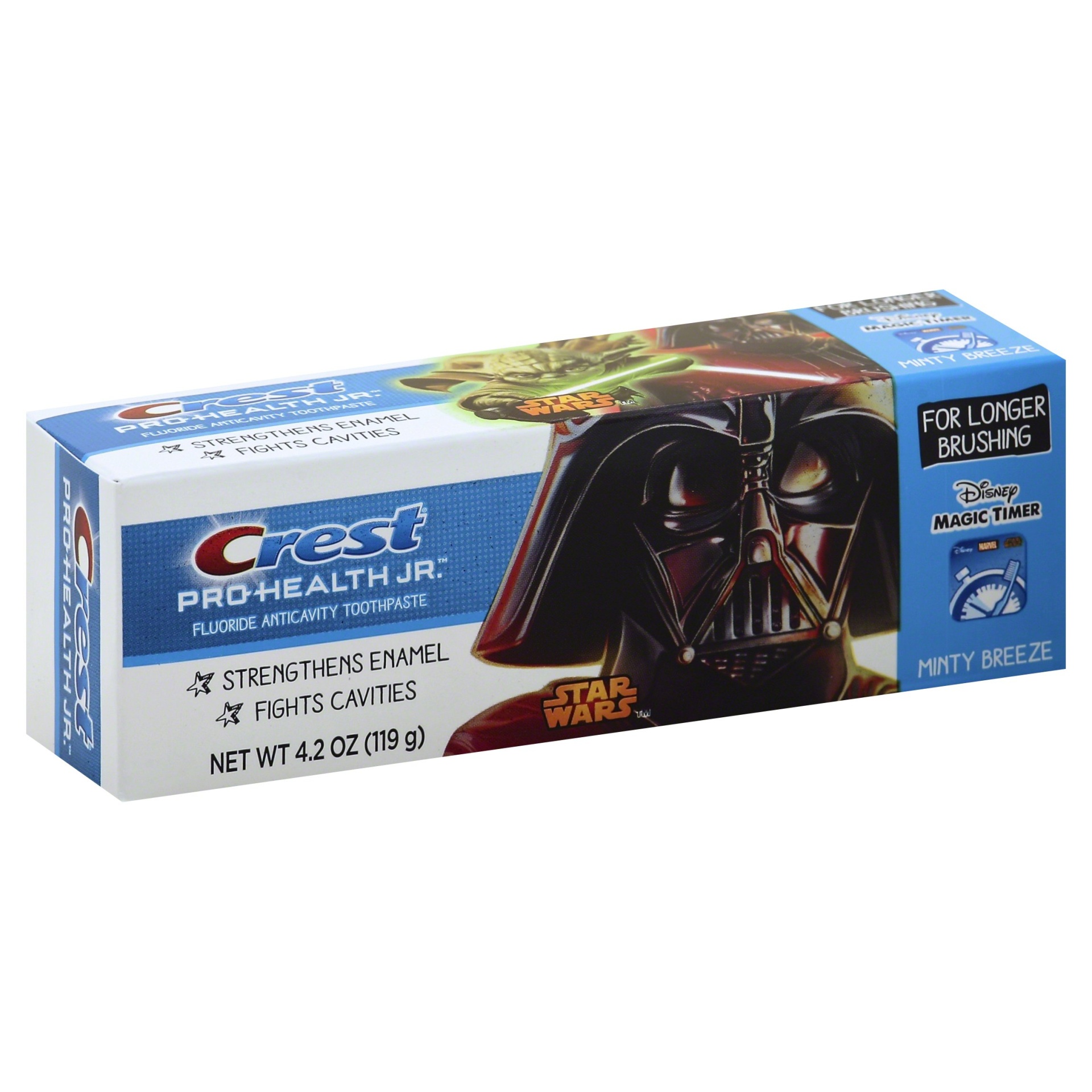 slide 1 of 1, Crest Pro-Health JR Star Wars Kids Minty Breeze Toothpaste, 4.2 oz