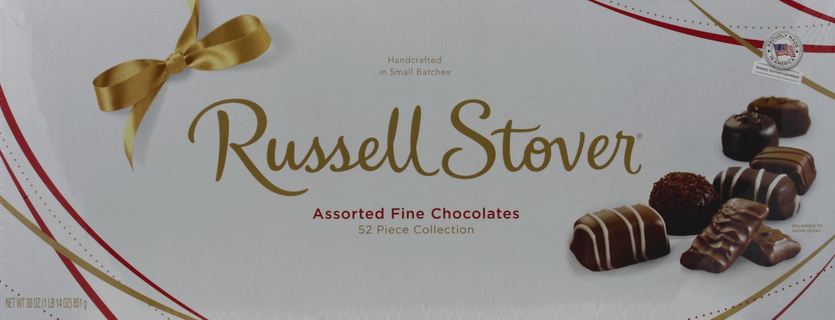 slide 4 of 4, Russell Stover Assorted Fine Chocolates, 30 oz