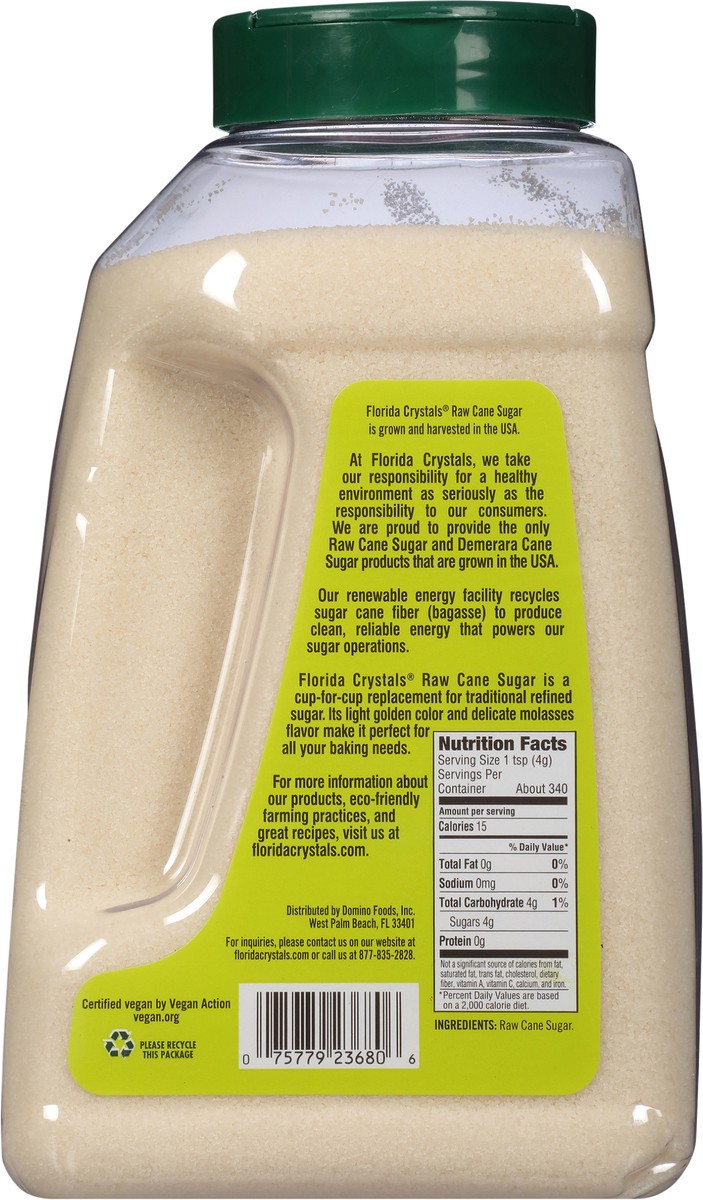 slide 7 of 9, 48 Oz Jug Fcc Natural Cane Sugar, 48 oz