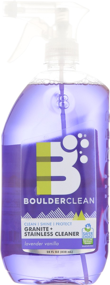 slide 6 of 9, Boulder Clean BoulderClean Lavender Vanilla Granite + Stainless Cleaner 28 fl oz, 28 fl oz