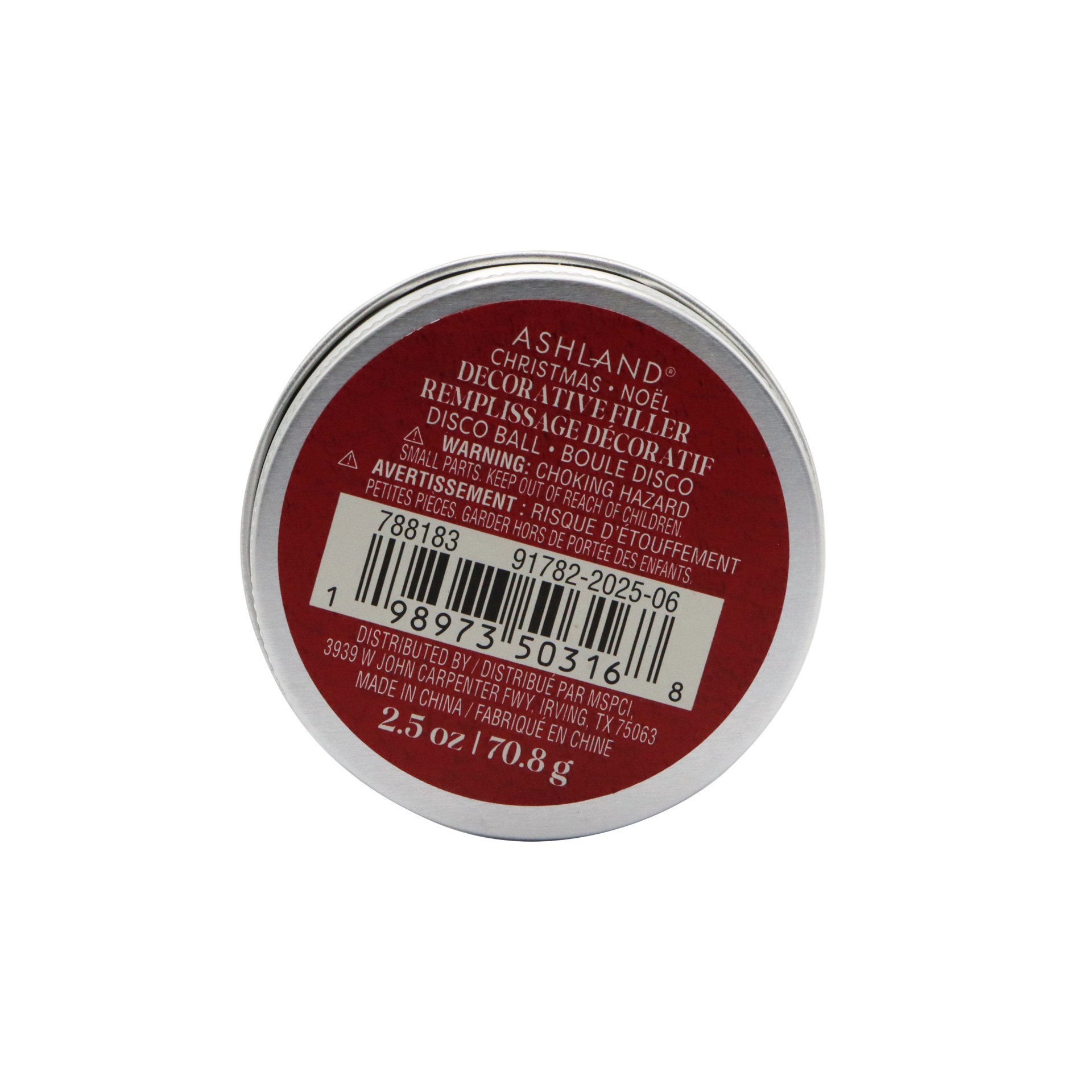 slide 3 of 3, 2.5oz. Silver Disco Ball Decorative Filler By Ashland, 2.5 oz