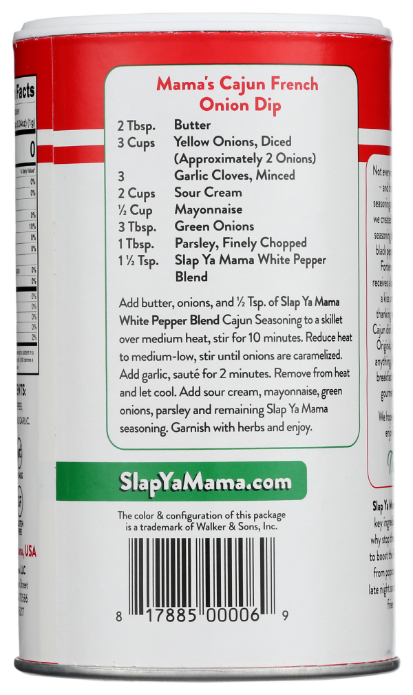 slide 10 of 10, Slap Ya Mama Walker & Sons Slap Ya Mama Cajun Seasoning, 8 oz