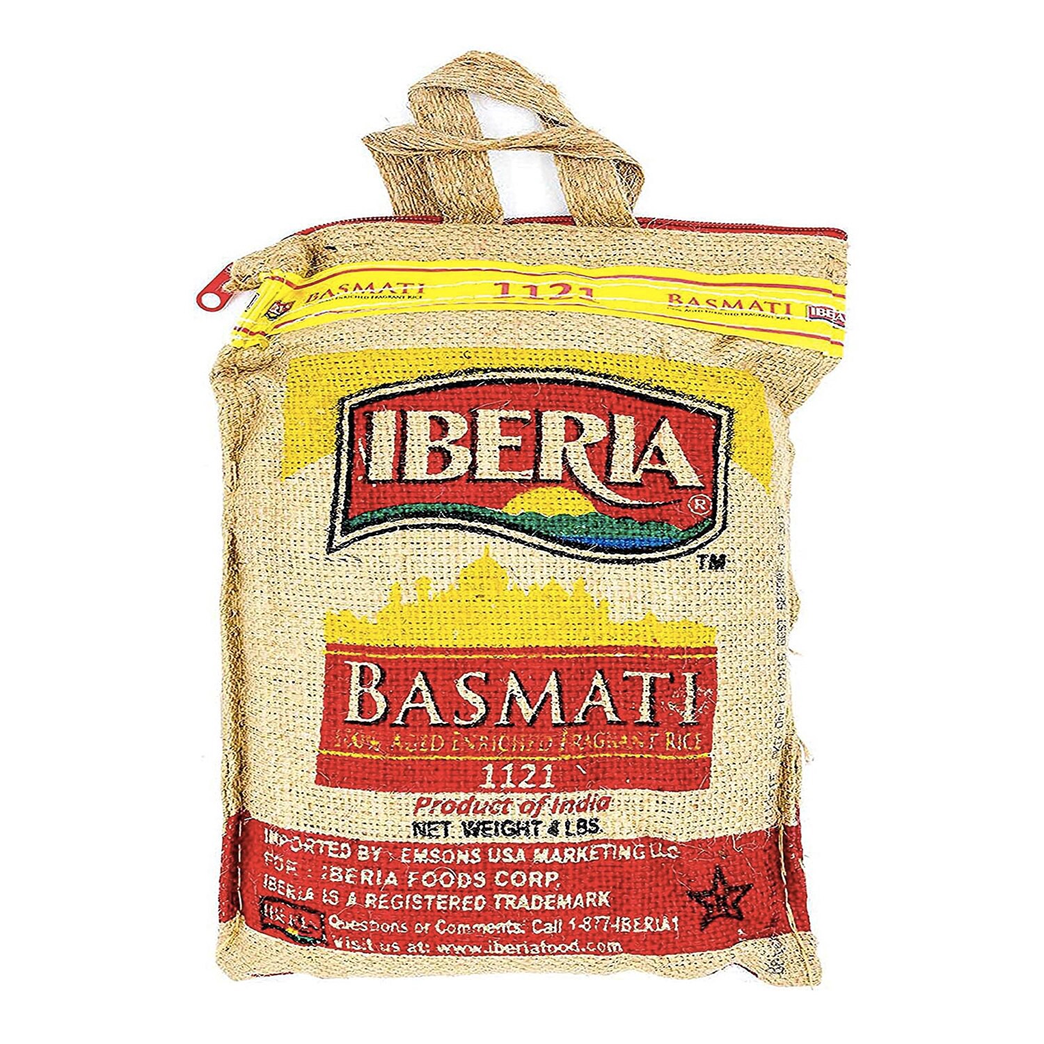 slide 1 of 1, Iberia Basmati Premium Aged Rice 4 lb, 4 lb