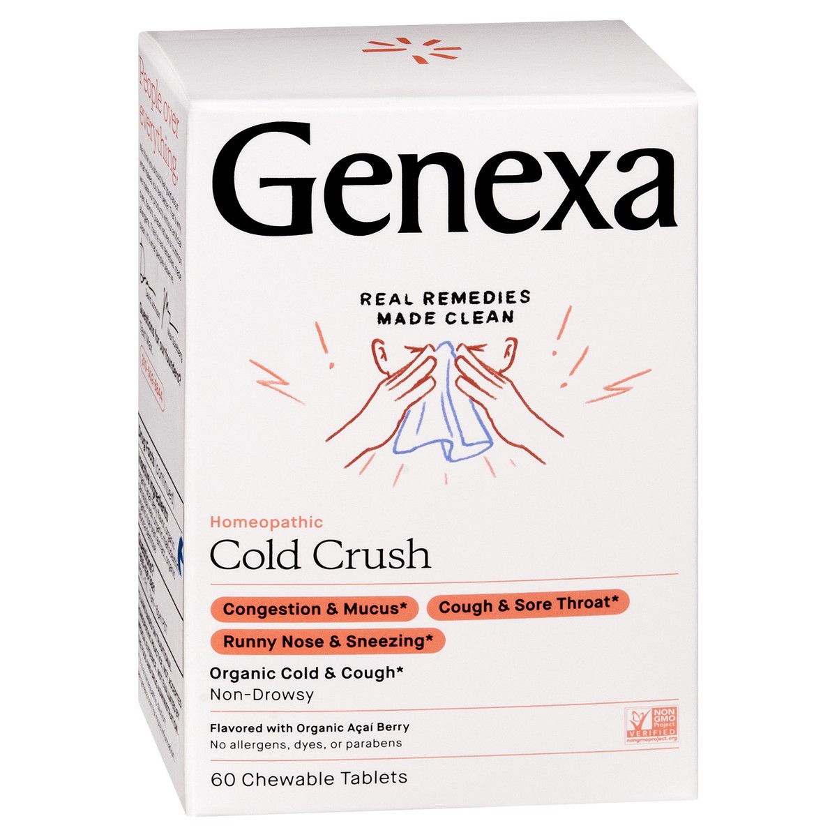 slide 3 of 6, Genexa Inc. Cold Crush, 60 ct